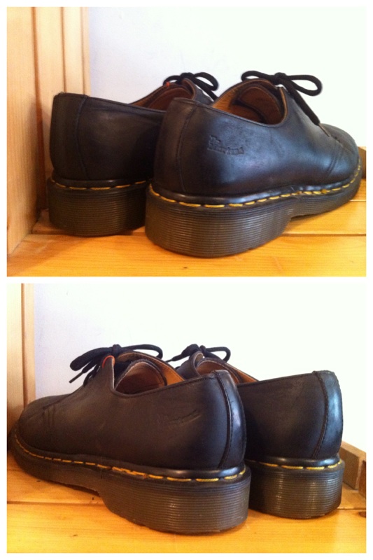 画像: 【26047-566】Dr.Martens　3ホールローカット　（ブラック）　USED