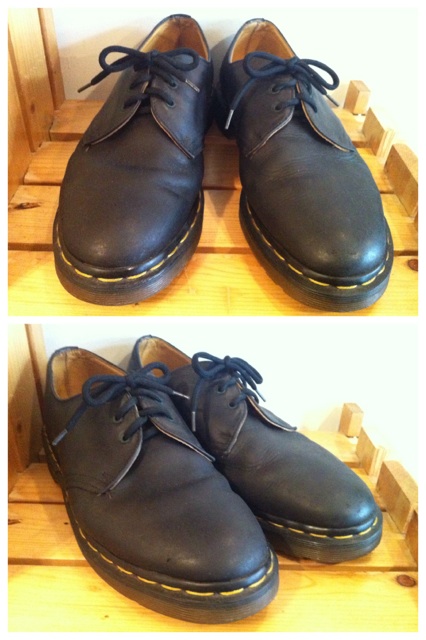 画像: 【26047-566】Dr.Martens　3ホールローカット　（ブラック）　USED