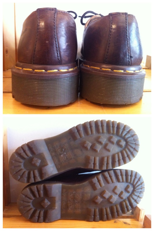 画像: 【26057-570】Dr.Martens　3ホールローカット　（ブラウン）　USED