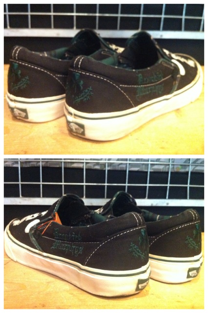 画像: 【26091-576】VANS　SLIP-ON　 Dropkick Murphys　（ブラック）　USED