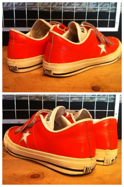 画像: 【26116-579】converse　ONE STAR OX V-3　（オレンジ）　USED