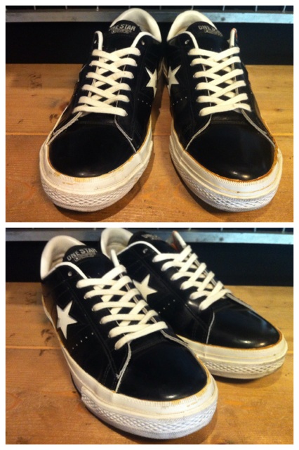 画像: 【26141-580】converse　ONE STAR OX　（ブラック）　USED