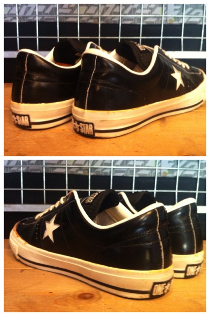 画像: 【26141-580】converse　ONE STAR OX　（ブラック）　USED