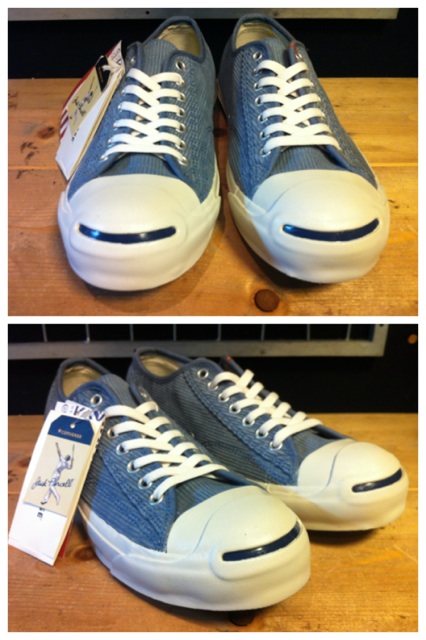 画像: 【26164-604】converse JACK PURCELL HS CORDUROY （グレー）　新品