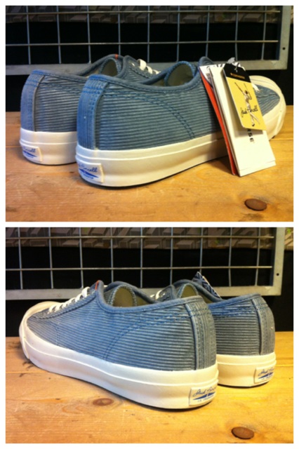 画像: 【26164-604】converse JACK PURCELL HS CORDUROY （グレー）　新品