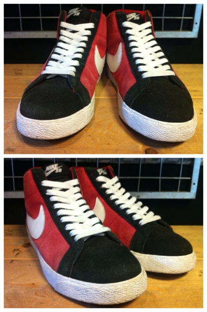 画像: 【26199-607】NIKE　BLAZER MID SB　（レッド/ブラック/ホワイト）　USED