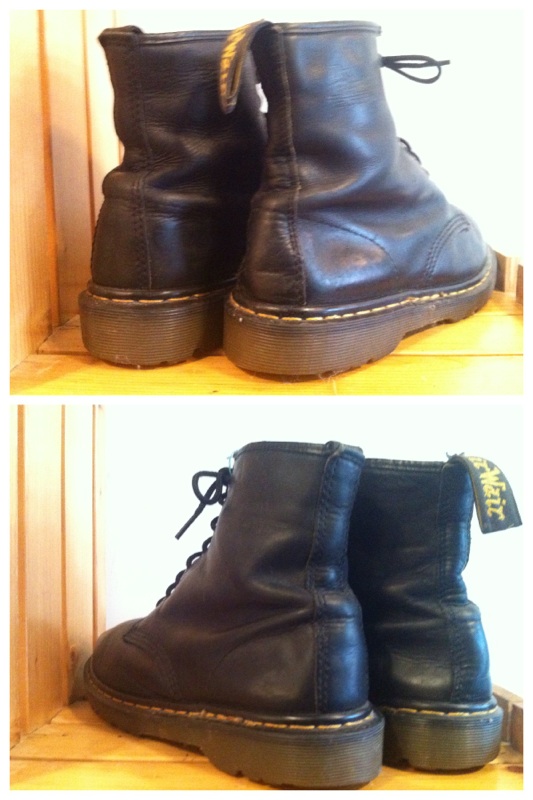 画像: 【25903-611】Dr.Martens　8ホール　（ブラック）　USED