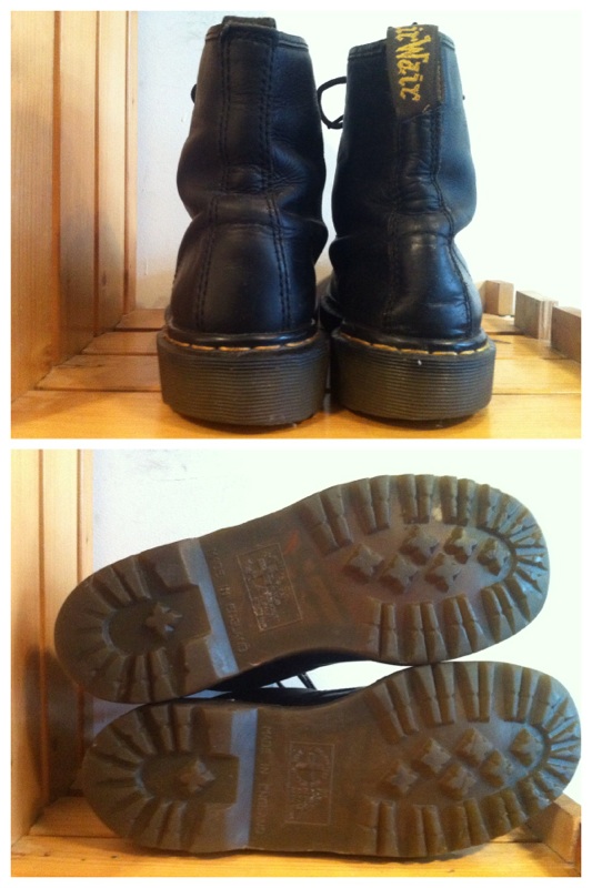 画像: 【25903-611】Dr.Martens　8ホール　（ブラック）　USED