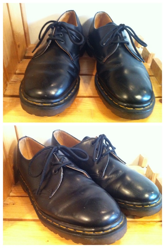 画像: 【26296-628】Dr.Martens　3ホールローカット　（ブラック）　USED