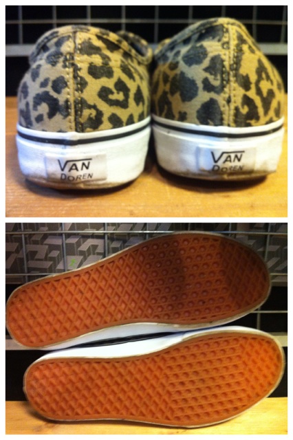 画像: 【26329-632】VANS　AUTHENTIC VAN DOREN　（レオパード）　USED