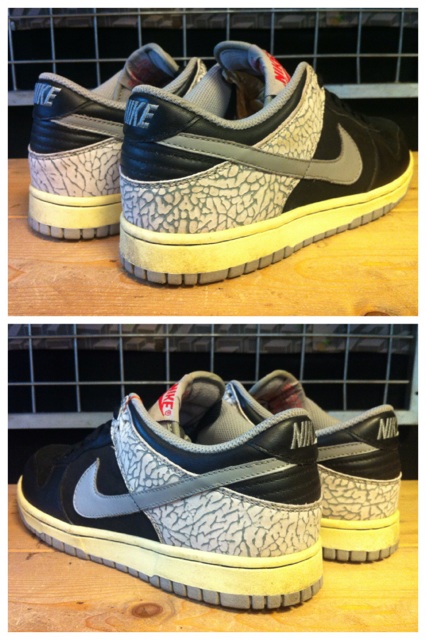 画像: 【26313-637】NIKE　DUNK LO CL　（ブラック/セメント）　USED