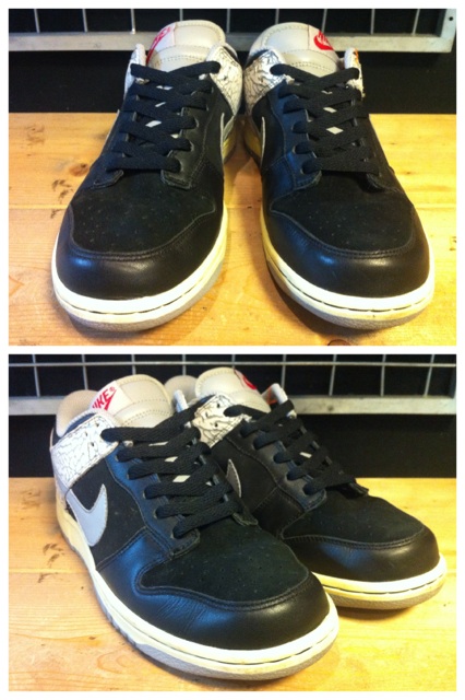 画像: 【26313-637】NIKE　DUNK LO CL　（ブラック/セメント）　USED