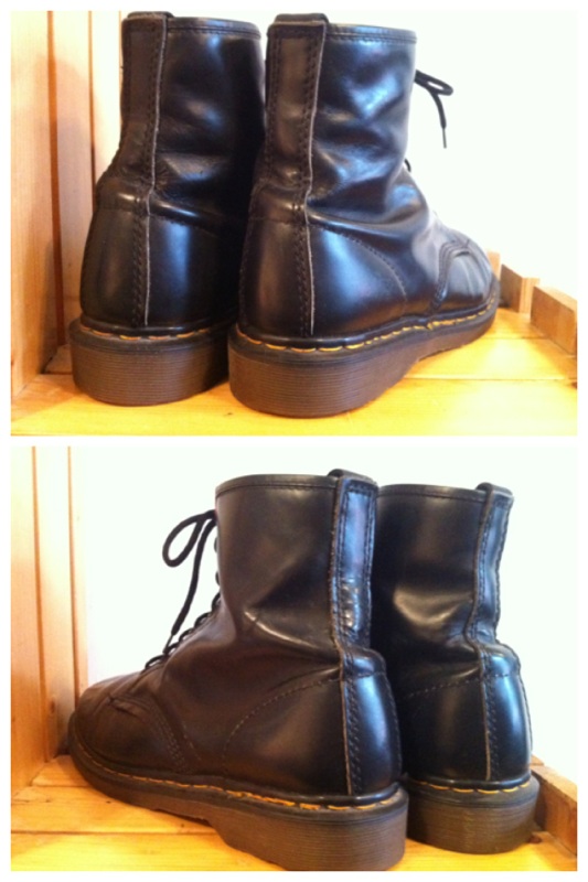 画像: 【26430-653】Dr.Martens　8ホール　（ブラック）　USED