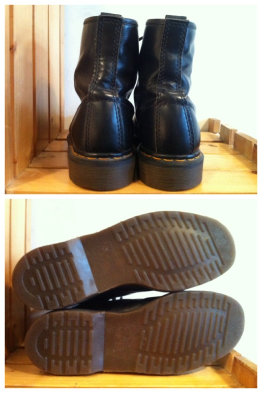 画像: 【26430-653】Dr.Martens　8ホール　（ブラック）　USED