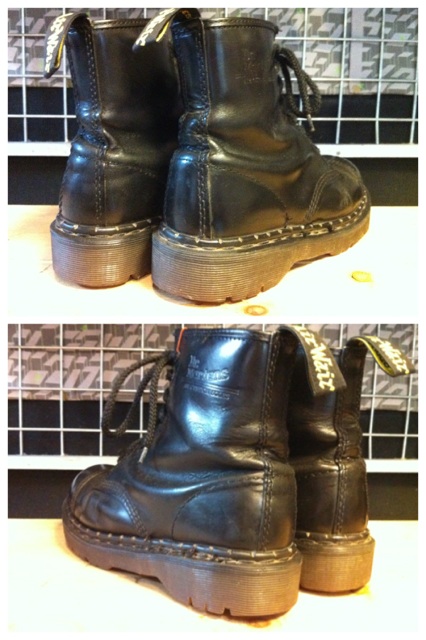 画像: 【26435-654】Dr.Martens　ストレートチップ8ホール　（ブラック）　USED