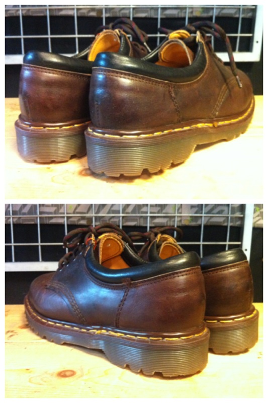 画像: 【26426-662】Dr.Martens　5ホールローカット　（ブラウン）　USED