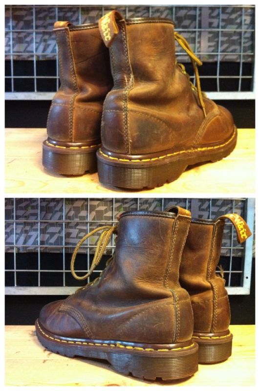 画像: 【26686-681】Dr.Martens　8ホール　（ブラウン）　USED