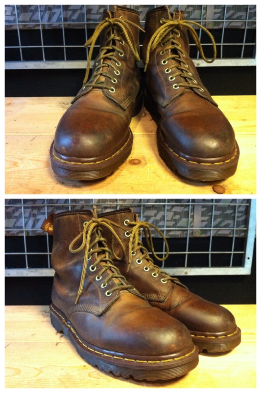 画像: 【26686-681】Dr.Martens　8ホール　（ブラウン）　USED