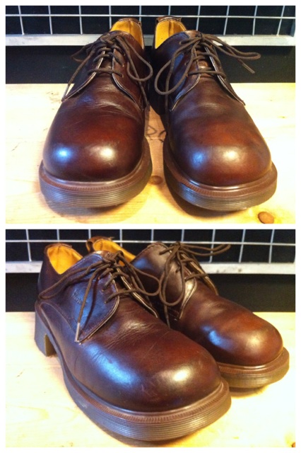 画像: 【26681-683】Dr.Martens　ヒール付きローカット　（ブラウン）　USED