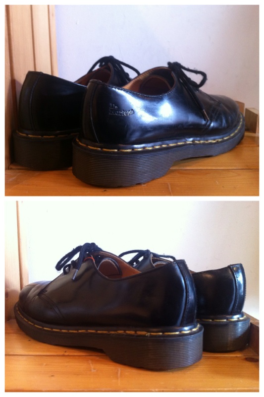 画像: 【26807-708】Dr.Martens　3ホールローカット　（ブラック）　USED