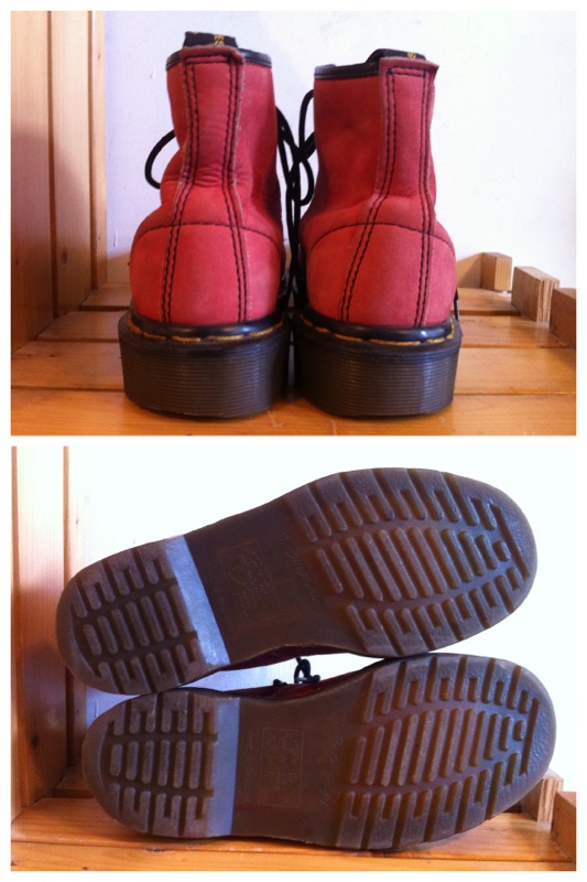 画像: 【26895-712】Dr.Martens　6ホール　（ダスティレッド）　USED