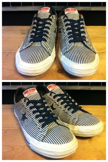 画像: 【26953-718】converse ONE STAR HCR OX （ヒッコリー）　USED