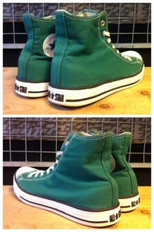 画像: 【26954-734】converse　ALL STAR COLORS EVO HI　（グリーン）　USED