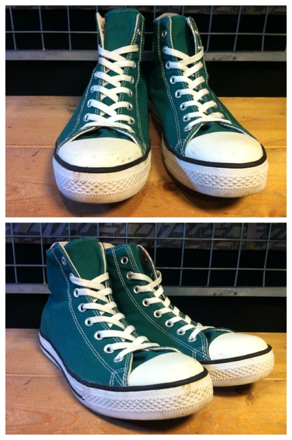 画像: 【26954-734】converse　ALL STAR COLORS EVO HI　（グリーン）　USED