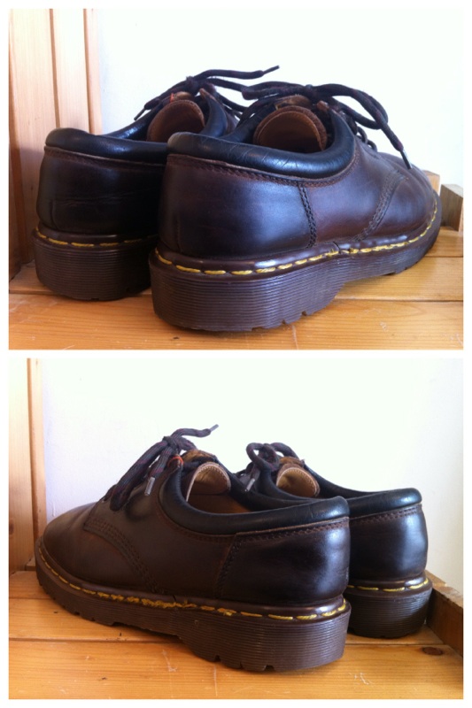 画像: 【27092-740】Dr.Martens　5ホールローカット　（ダークブラウン）　USED