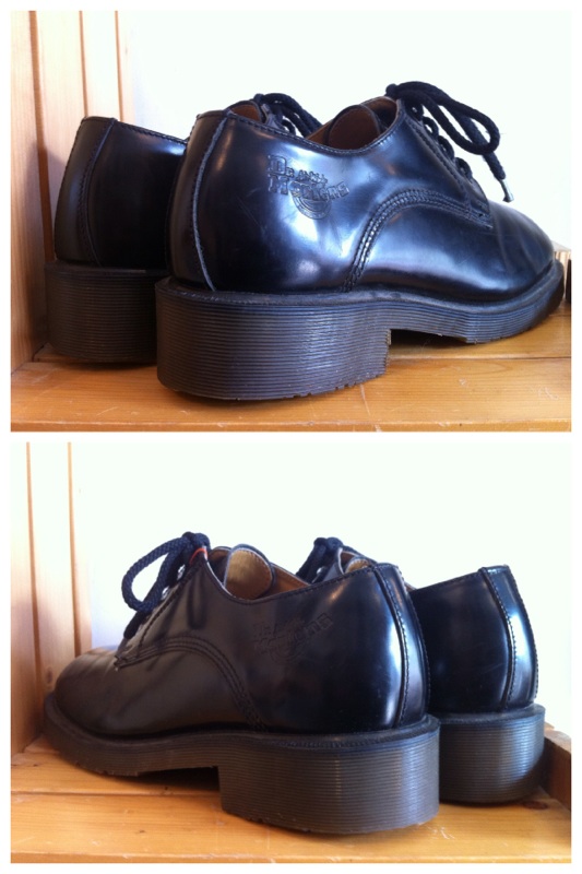 画像: 【27081-743】Dr.Martens　プラットフォームローカット　（ブラック）　USED