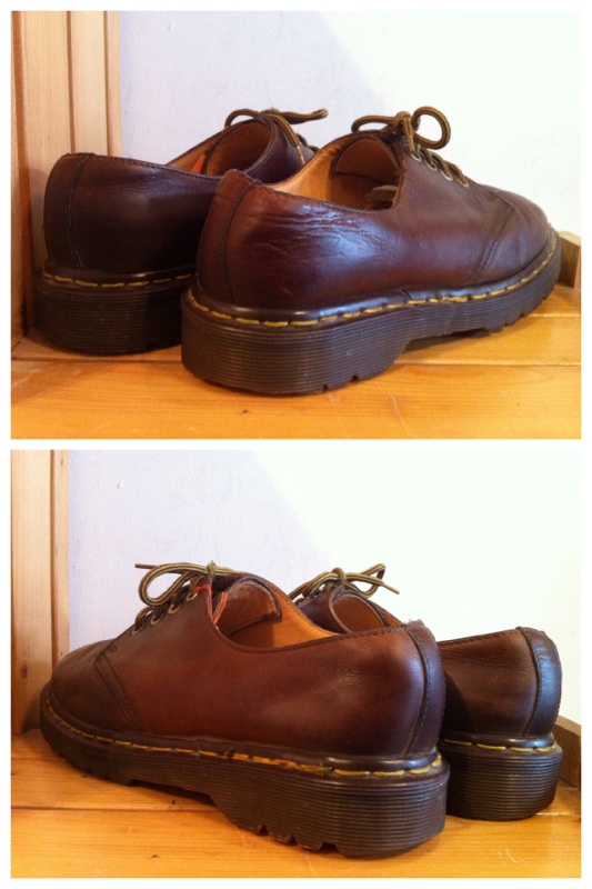 画像: 【27099-752】Dr.Martens　4ホールローカット　（ブラウン）　USED