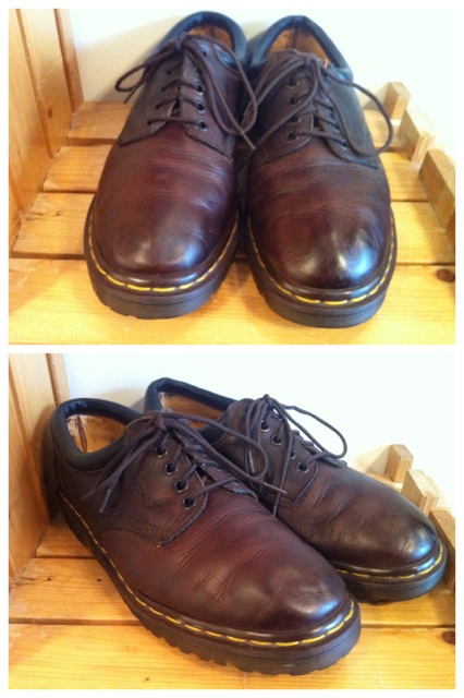 画像: 【27269-764】Dr.Martens　5ホールローカット　（ブラウン）　USED