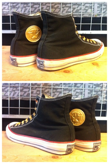 画像: 【27012-769】converse　ALL STAR G＆S HI　（ブラック）　USED