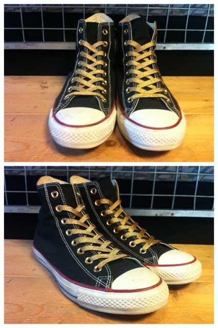 画像: 【27012-769】converse　ALL STAR G＆S HI　（ブラック）　USED