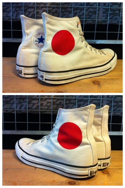 画像: 【27359-771】converse　ALL STAR JP HI　（ホワイト/レッド）　USED