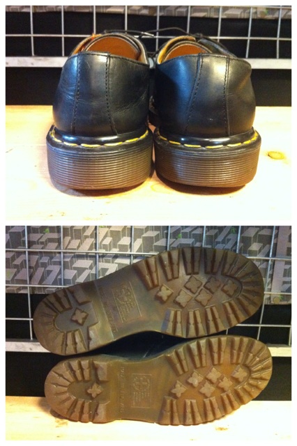 画像: 【27400-774】Dr.Martens　3ホールローカット　（ブラック）　USED