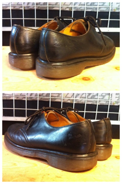 画像: 【27641-792】Dr.Martens　3ホールローカット　（ブラック）　USED