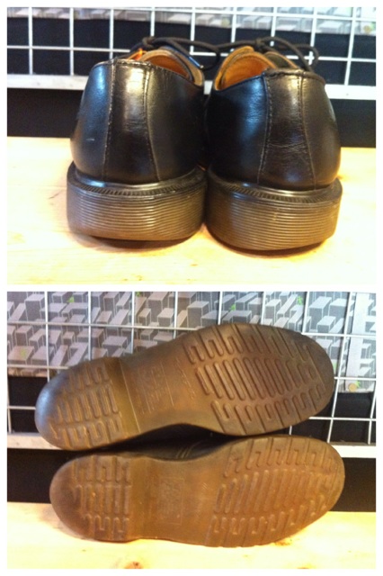 画像: 【27641-792】Dr.Martens　3ホールローカット　（ブラック）　USED