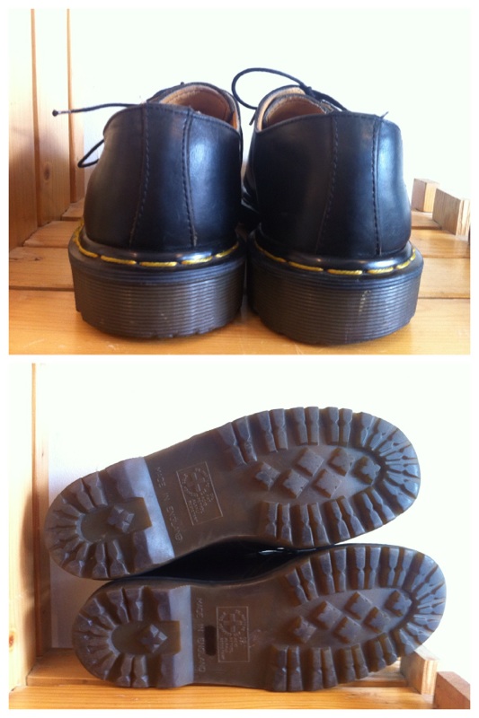 画像: 【27640-794】Dr.Martens　3ホールローカット　（ブラック）　USED