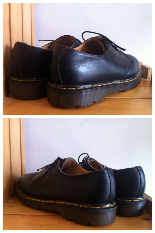 画像: 【27640-794】Dr.Martens　3ホールローカット　（ブラック）　USED