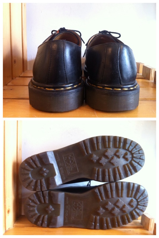 画像: 【27643-801】Dr.Martens　3ホールローカット　（ブラック）　USED