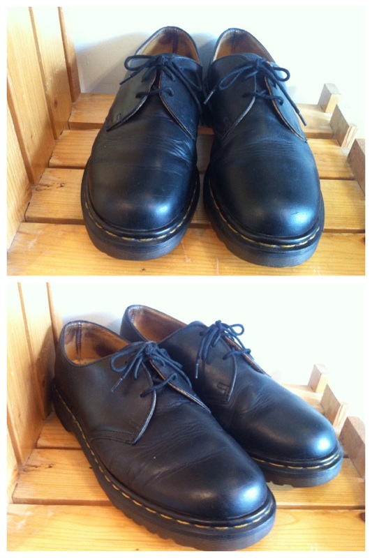 画像: 【27643-801】Dr.Martens　3ホールローカット　（ブラック）　USED