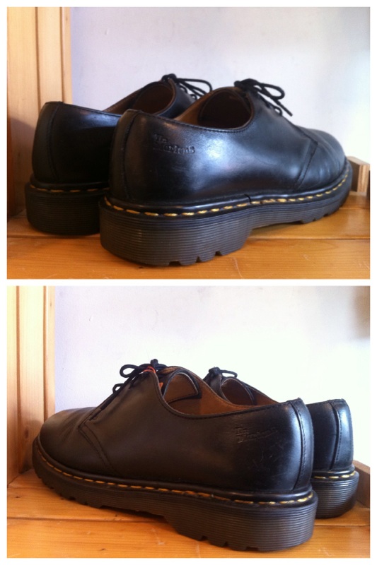 画像: 【27643-801】Dr.Martens　3ホールローカット　（ブラック）　USED