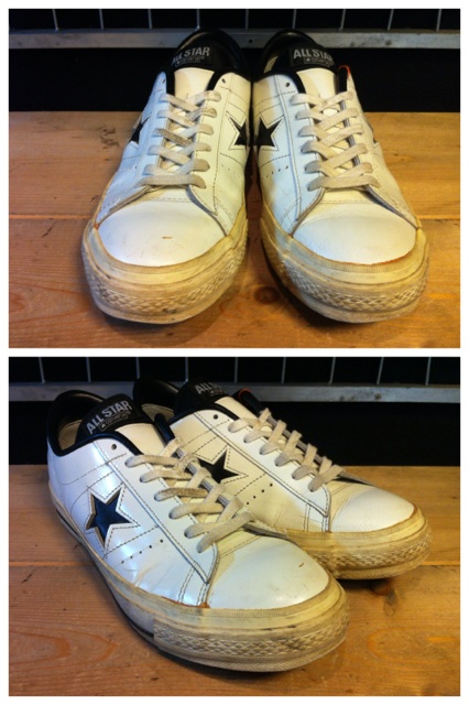 画像: 【27829-827】converse　ONE STAR OX　（ホワイト/ブラック）　USED