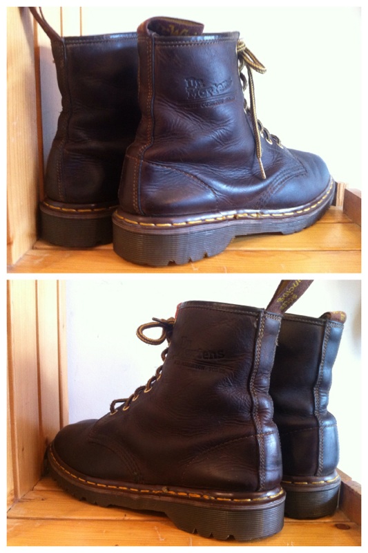 画像: 【27818-835】Dr.Martens　8ホール　（ブラウン）　USED