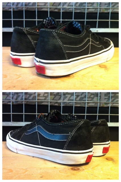 画像: 【27780-8838】VANS　SK8-LOW "S"　（ブラック）　USED