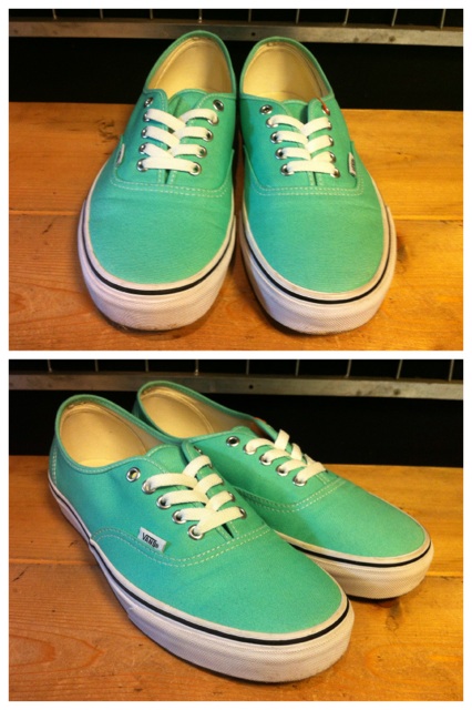 画像: 【27898-858】VANS　AUTHENTIC　（エメラルド）　USED