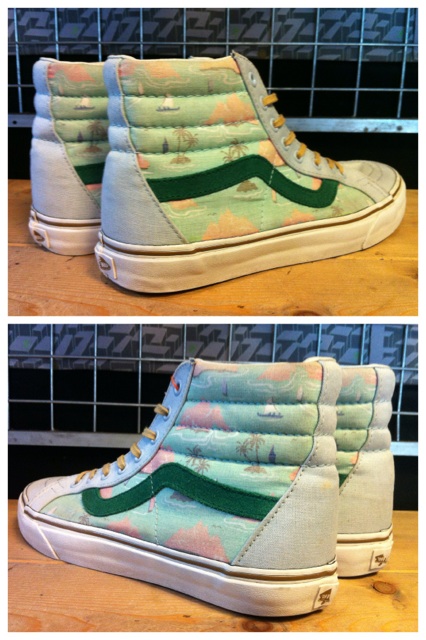 画像: 【27938-864】VANS　SK8 HI REISSUE SF　（アロハ柄）　USED