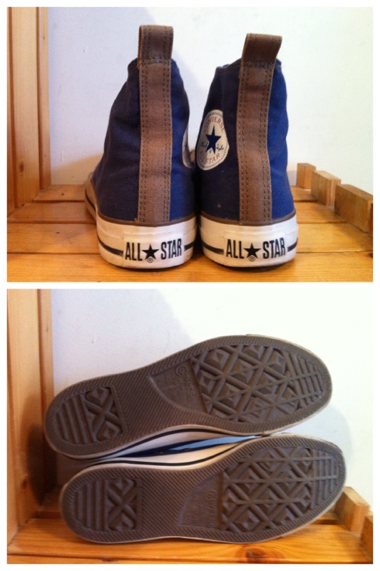 画像: 【27849-886】converse　ALL STAR EYESTITCH HI　（ネイビー）　USED