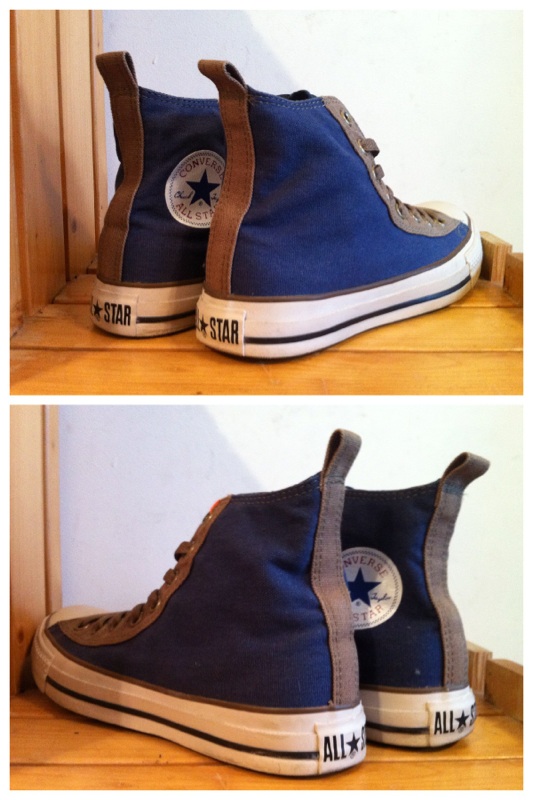 画像: 【27849-886】converse　ALL STAR EYESTITCH HI　（ネイビー）　USED